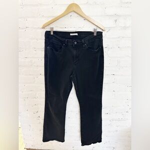 Levi’s Women’s Black Stretch Bootcut Jeans Size 12